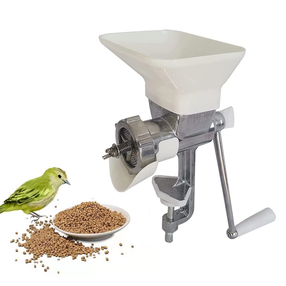 Manual Animal Feed Pellet Machine for Dogs, Cats, Birds, and Fish