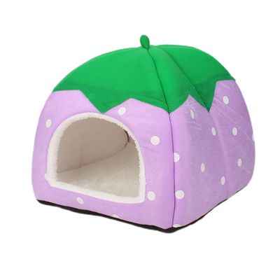 Banana Pet Cat Bed, Soft Covered Cat House for Sleeping, Playing and Resting