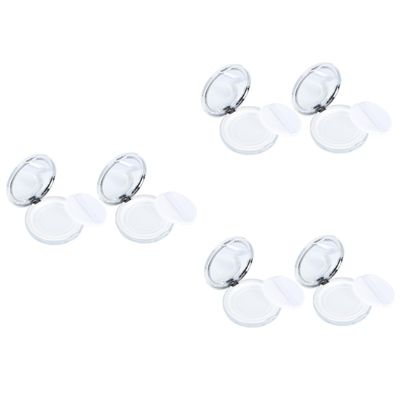 FRCOLOR 6-Pack Empty Loose Powder Compacts with Mirrors
