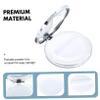 FRCOLOR 6-Pack Empty Loose Powder Compacts with Mirrors view 4