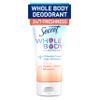 Secret Whole-Body Deodorant Cream for Women, Peach & Vanilla Blossom Scent, Aluminum-Free, 72-Hour Odor Protection, 90 g view 1
