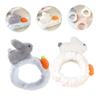 Beavorty 4-Piece Fluffy Cartoon Headbands for Face Washing, Sports, Yoga, Makeup and Skincare view 3