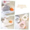 Beavorty 4-Piece Fluffy Cartoon Headbands for Face Washing, Sports, Yoga, Makeup and Skincare view 4