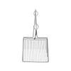 Leadigol Metal Cat Litter Scoop with Long Handle and 5 Adhesive Wall Hooks view 2