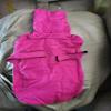 VOODUE Waterproof Dog Raincoat for Italian Greyhounds and Whippets, Warm Fleece Winter Jacket, Pink view 3