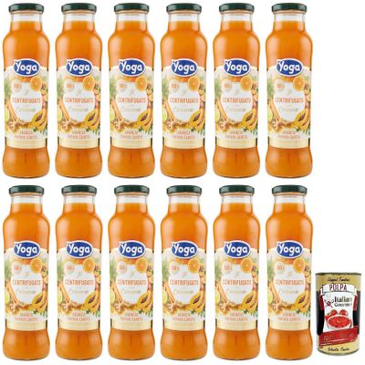 Italian Gourmet il Centrifugato Fruit Juice with Turmeric, 12 x 680 ml