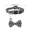 Bow Tie Collar for Dogs, Halloween Bow Tie with Bell view 4