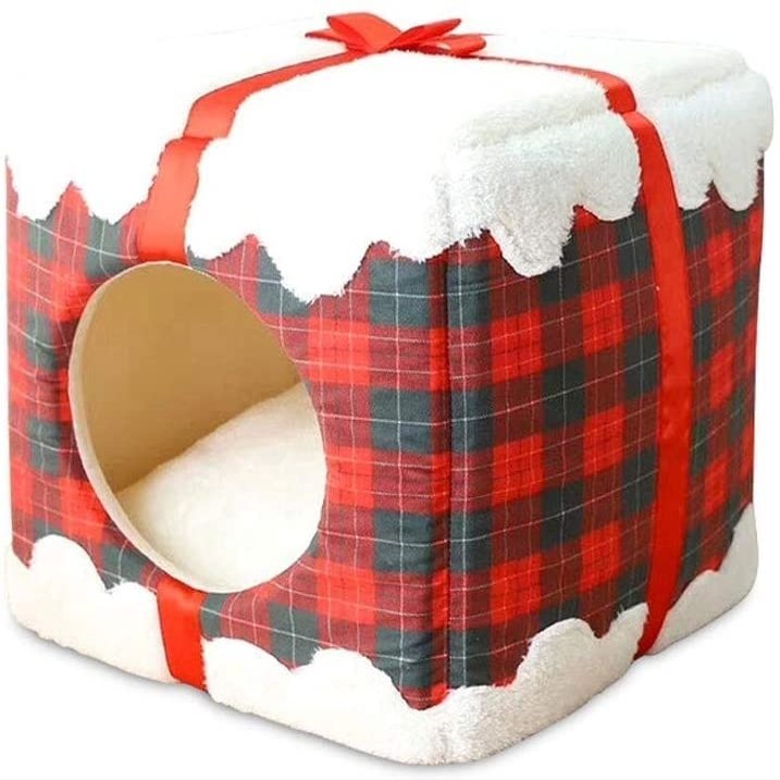 Warm Pet Nest Bed for Cats and Small Dogs