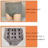 Reusable Tearaway Urinary Incontinence Briefs for Men and Women, Pink, Size L view 3