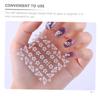 minkissy 120-Sheet Flower Nail Stickers, Waterproof Japanese-Style Nail Art Decals view 2