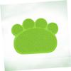 PVC Cat Litter Mat, Green, for Cats and Kittens view 3