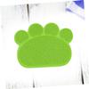 PVC Cat Litter Mat, Green, for Cats and Kittens view 4