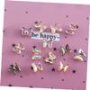 Beavorty 5-Piece Butterfly Nail Charms, Rhinestone Nail Art Decorations view 3