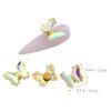 Beavorty 5-Piece Butterfly Nail Charms, Rhinestone Nail Art Decorations view 4