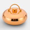 EGNIAN Copper Hot Water Bottle with Fleece Cover, Leakproof view 1