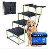 Folding Car Dog Stairs, Extra-Wide, 4 Steps, Up to 105 kg view 1