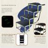 Folding Car Dog Stairs, Extra-Wide, 4 Steps, Up to 105 kg view 4