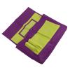Chair Back Organizer with Name Tag Pocket, Purple and Yellow view 4