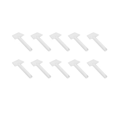 LALAFINA Plastic Tube Squeezers, 20-Pack, White