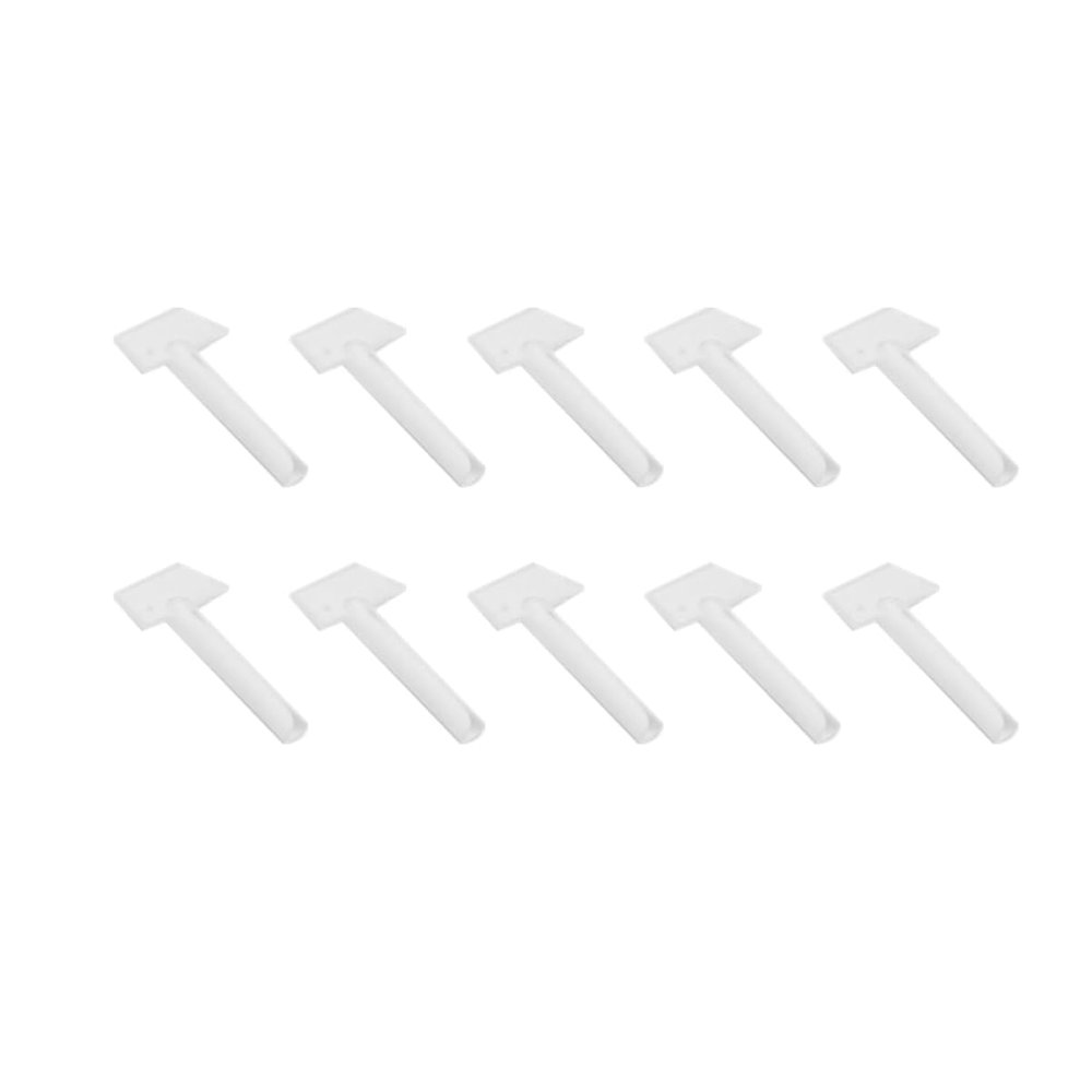 LALAFINA Plastic Tube Squeezers, 20-Pack, White