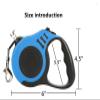HANFEN Retractable Dog Leash, 3 m, Anti-Slip Handle, Red view 4