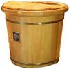 Wooden Cedar Foot Spa Barrel, 30 cm Tall view 1