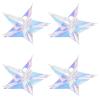 IMIKEYA 4-Piece Iridescent Star Hanging Wall Decoration view 1