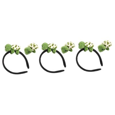Beavorty 6-Piece Cartoon Turtle Hair Tie and Hair Clip Set