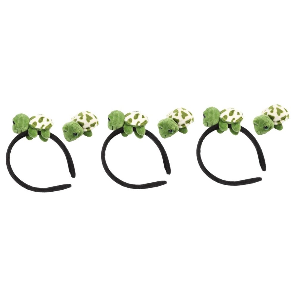 Beavorty 6-Piece Cartoon Turtle Hair Tie and Hair Clip Set