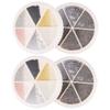 Beavorty 4-Piece Nail Metal Bead Set for Nail Art view 1
