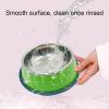 Personalized Stainless Steel Dog & Cat Bowl, Non-Slip, Green view 4