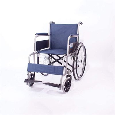 Lightweight Self-Propelled Wheelchair with Hand Brake, Manual Folding and 3Gear Swinging Footrest