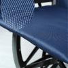 Lightweight Self-Propelled Wheelchair with Hand Brake, Manual Folding and 3Gear Swinging Footrest view 3