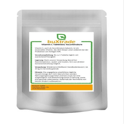 Vitamin C Tablets | Ascorbic Acid | E300 | Food Grade | Buxtrade | 2 x 1 kg
