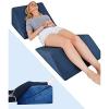 Foam Bed Wedge Pillow Set with 2 Separate Sit-Up Cushions view 1