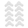 90-Degree Plastic Hose Connector, 10 Pack view 1