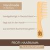 Thats me organic Professional Beechwood Hair Comb “Alles im Griff” – Wide-Tooth Curl Comb with Handle view 2