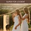 Thats me organic Professional Beechwood Hair Comb “Alles im Griff” – Wide-Tooth Curl Comb with Handle view 4