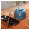 Small Ceramic Pet Ashes Keepsake Urn view 3