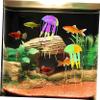 Amosfun 3-Piece Silicone Jellyfish Decorations for Aquariums view 3