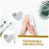 minkissy 2-Piece Handheld Cosmetic Mixing Palette Set with Heart Rings and Mixing Sticks view 4