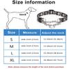 haoyueer Martingale Dog Collar - Stainless Steel Chain, No-Pull Training Collar with Floral Design for Large, Medium, and Small Dogs (L, Fireworks) view 2