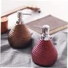 minkissy Refillable Ceramic Pump Bottle, 560 ml, Red view 2