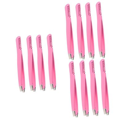Beavorty 12-Piece Eyebrow and Eyelash Tools Set for Precise Styling and Eyelash Application