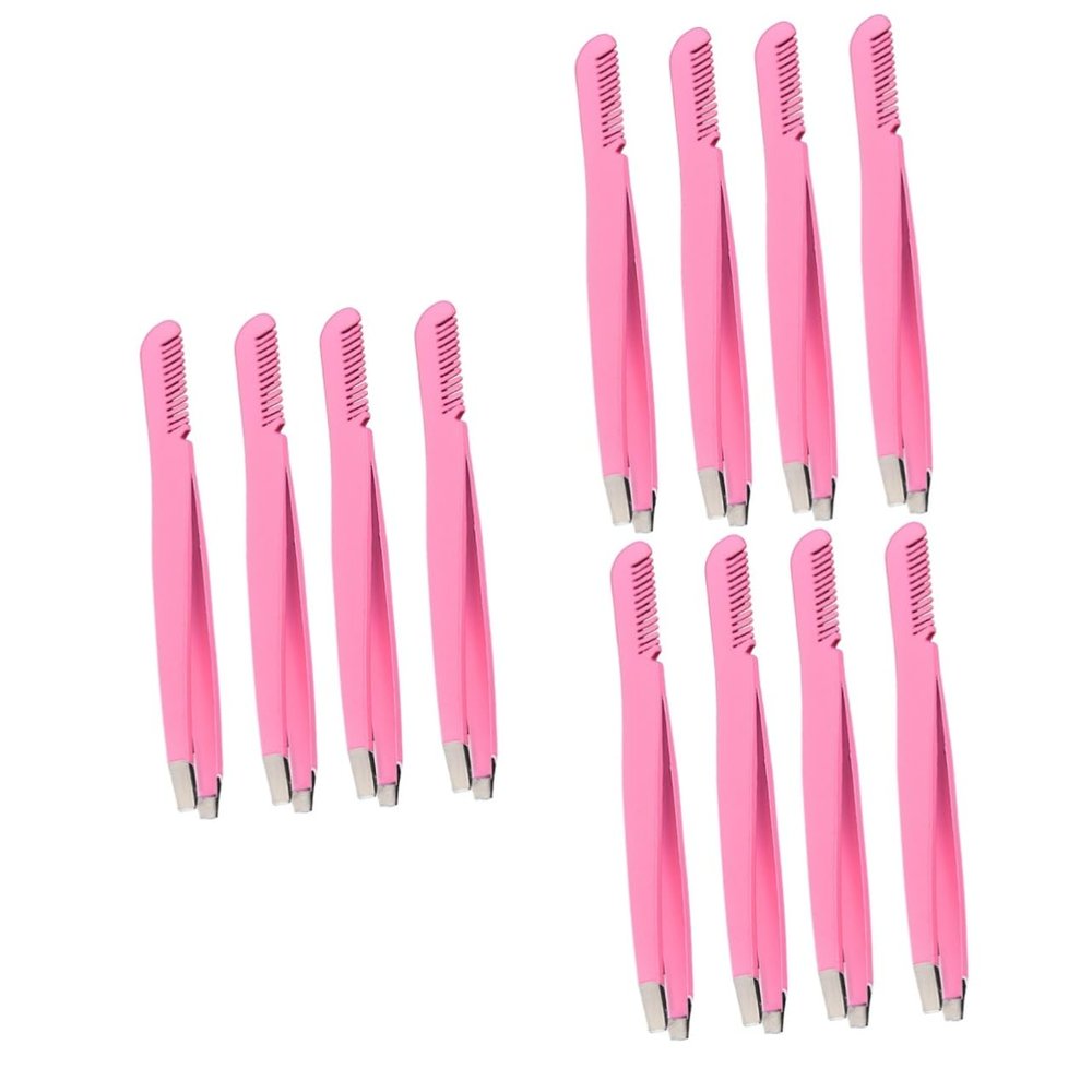 Beavorty 12-Piece Eyebrow and Eyelash Tools Set for Precise Styling and Eyelash Application