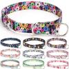 Haoyueer Training Dog Collar, No-Pull Martingale Slip Collar with Adjustable Stop Ring, M, Fireworks view 1