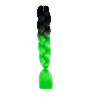 YUSSEQDD Hairpiece with Synthetic Braiding Hair Extensions, B17