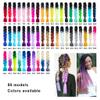 YUSSEQDD Hairpiece with Synthetic Braiding Hair Extensions, B17 view 2