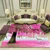 Children's & Teen Boys' 3D Pink Sakura Printed Rug and Play Mat, 160 x 230 cm view 1