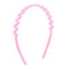 XYZOOM Pink Plastic Single-Row Zigzag Headband for Women view 1